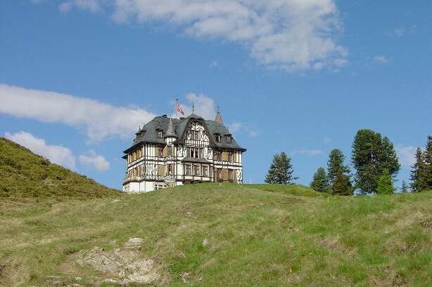 The Villa Cassel on the Riederfurka