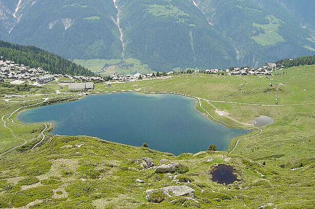 Lake of Bettmeralp (2006m)