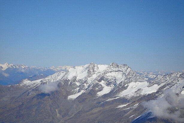 Fletschhorn (3996m), Lagginhorn (4010m)