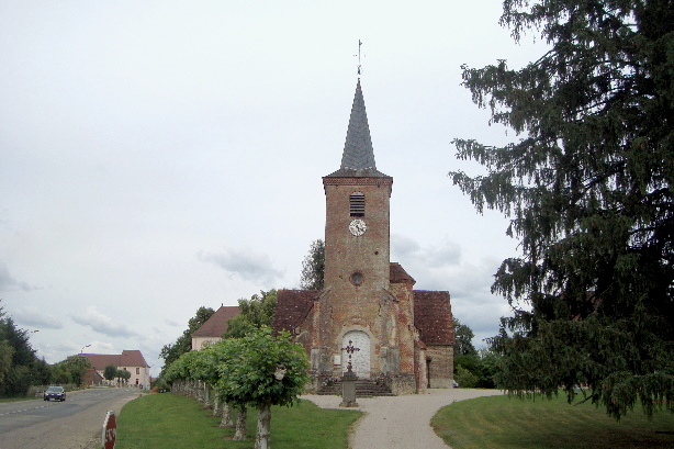 Kirche - Sens-sur-Seille