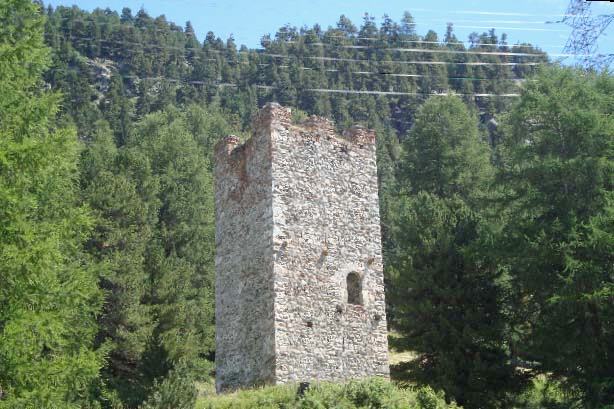 Burgturm Spagnola - Pontresina