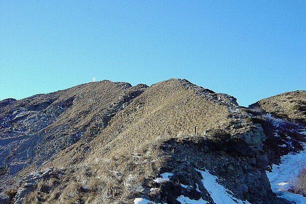The ridge to the Monte Tamaro