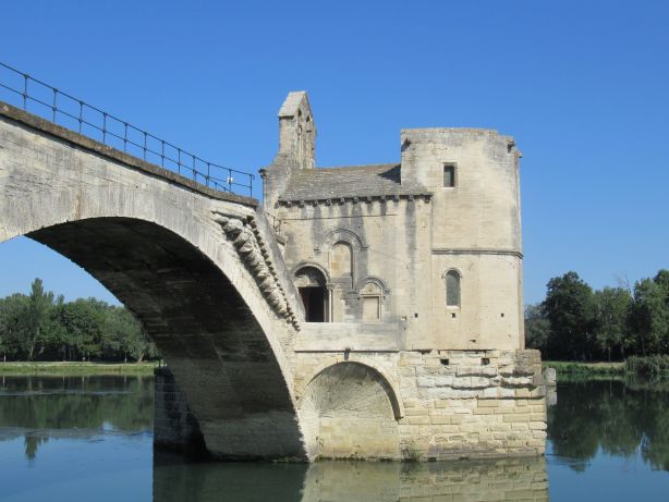 Brücke / Pont Saint-Bénézet / 'Le Pont d'Avignon'