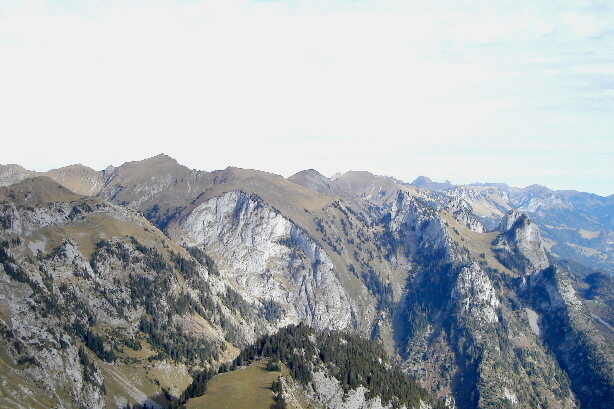 Widdergalm (2174m), Schafarnisch (2107m), Ochsen (2188m)