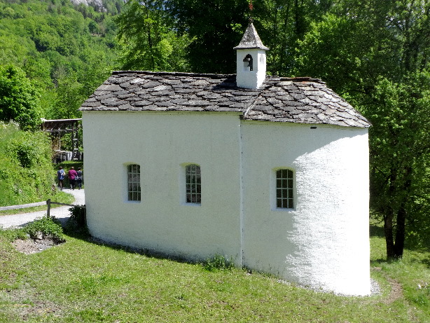 Chapel of Turtig nearby Raron VS