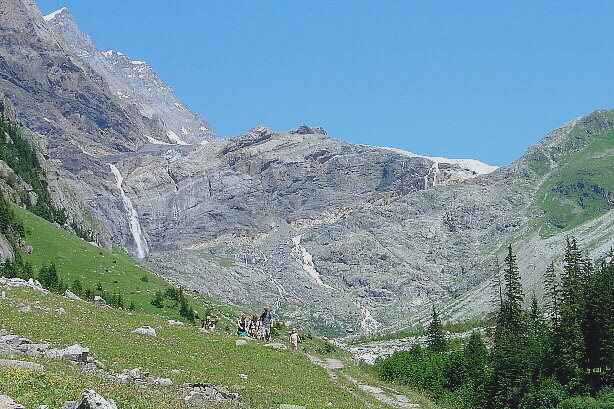Kanderfirn glacier from Heimritz