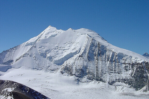Weisshorn (4506m) and Bishorn (4153m) from Inners Barrhorn