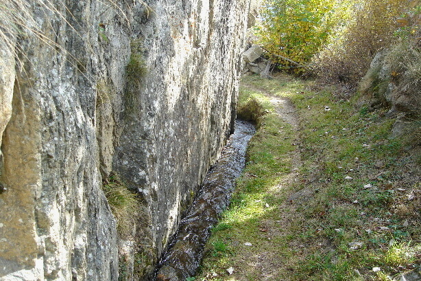 Wasserleitung Wyssa-Stigwasser