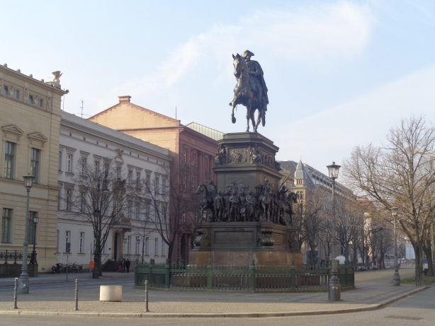 Equestrian statue of Frederick the Great - unter den Linden