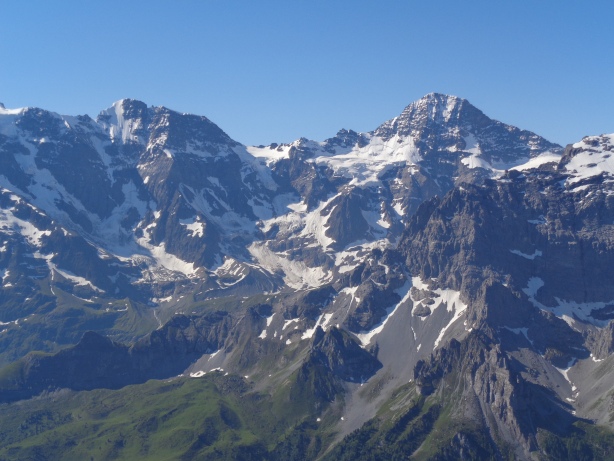 Grosshorn (3754m), Lauterbrunnen Breithorn (3780m)