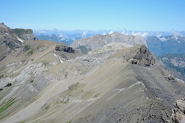 Ärmighorn (2742m), Bundstock (2756m)