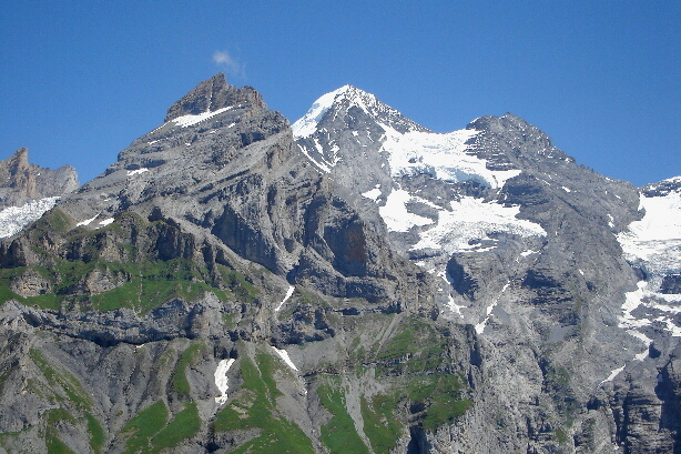 Blüemlisalp Rothorn (3297m), Blüemlisalphorn (3660m), Oeschinenhorn (3486m)