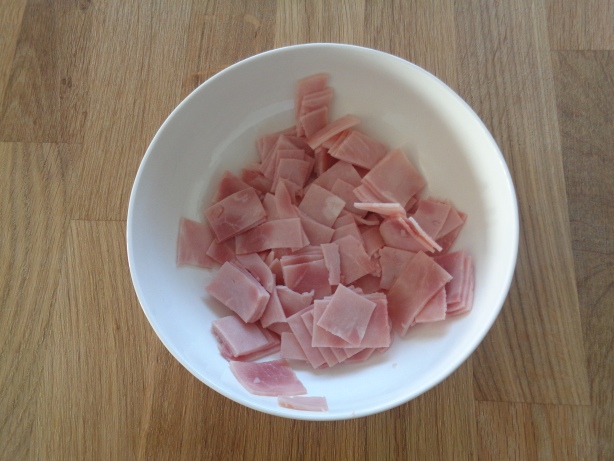 Ham, cut to small pieces