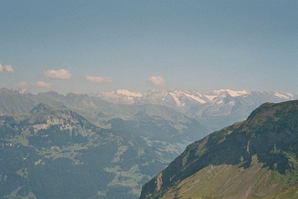 View to Central Switzerland from Schönbüel