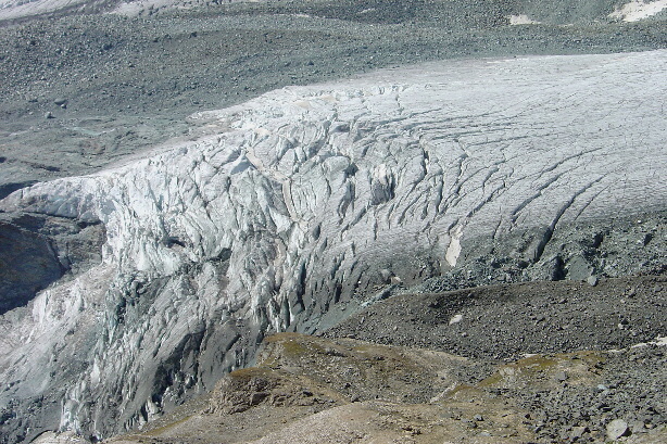 Allalin glacier from Klein Allalin