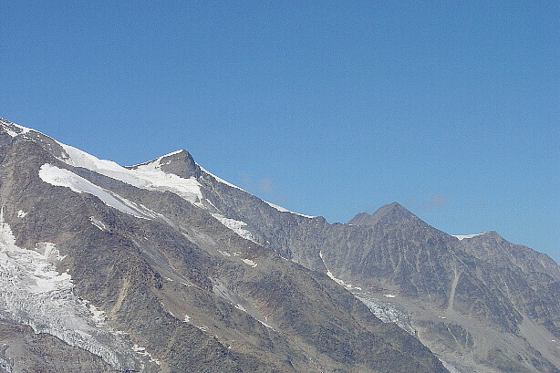 Ulrichshorn (3925m) und Gemshorn (3548m)