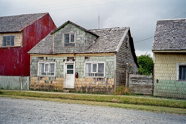 Typisches Haus von der Insel Chiloé