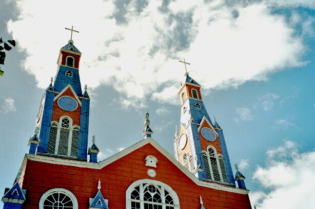 Kirche - Castro/ Iglesia San Francisco de Castro