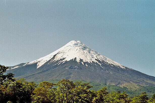 The volcano Osorno (2652m)