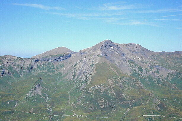 Gärstenhorn (2798m), Schwarzhorn (2928m), Gemschberg (2659m)