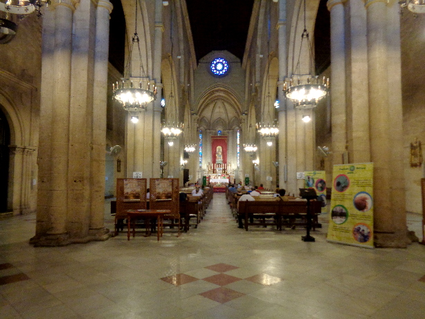 Innenansicht Kirche / Iglesia conventual de San Pablo