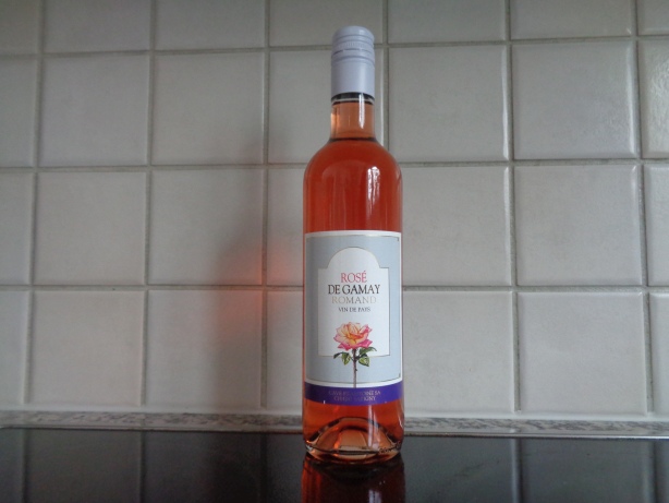 1.5 deciliters of rose wine