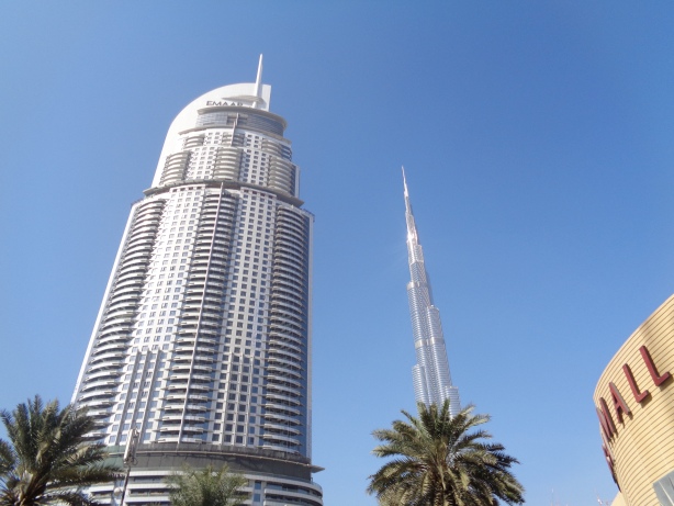 Emaar Tower and Burj Khalifa