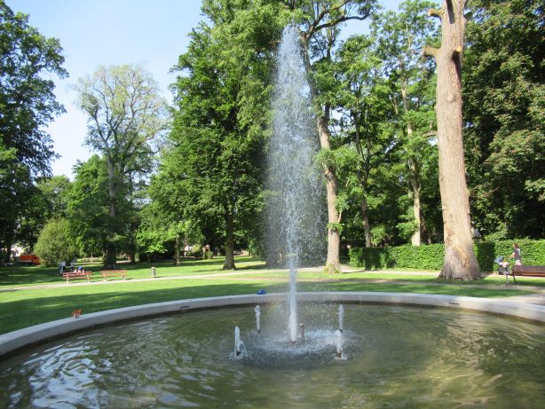 Wasserspiele im Schlossgarten