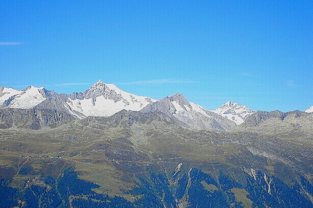 Aletschhorn (4193m), Jungfrau (4158m)