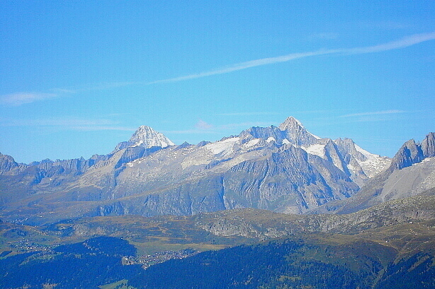 Bietschhorn (3934m), Nesthorn (3824m)