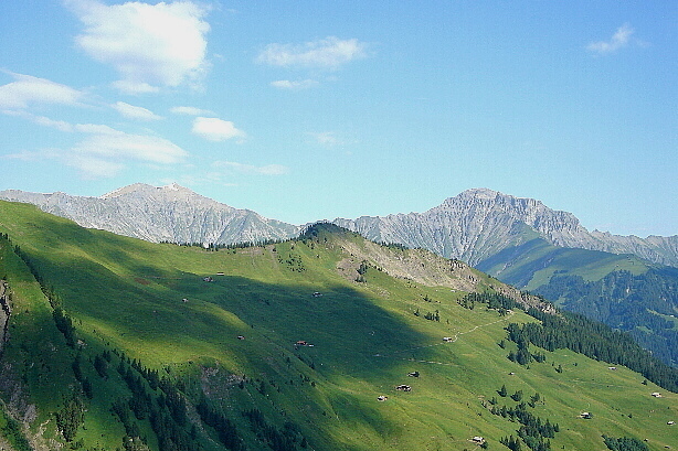 Albristhorn (2762m), Höchstgrat (1963m) und Gsür (2708m)