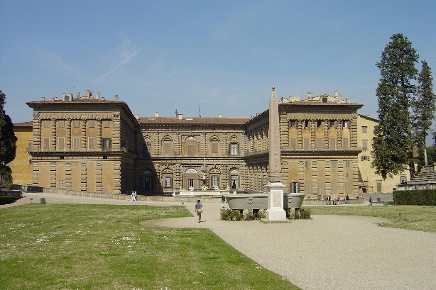 Palazzo Pitti vom Giardino di Boboli