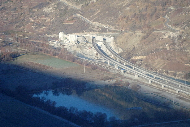 Südportal Lötschberg Basistunnel