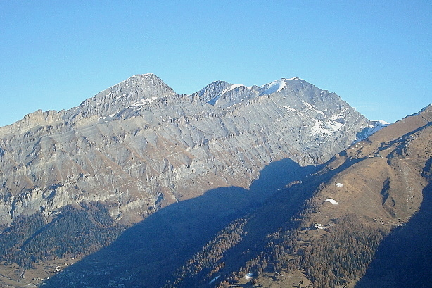 Rinderhorn (3448m), Plattenhörner (2860m), Balmhorn (3699m)