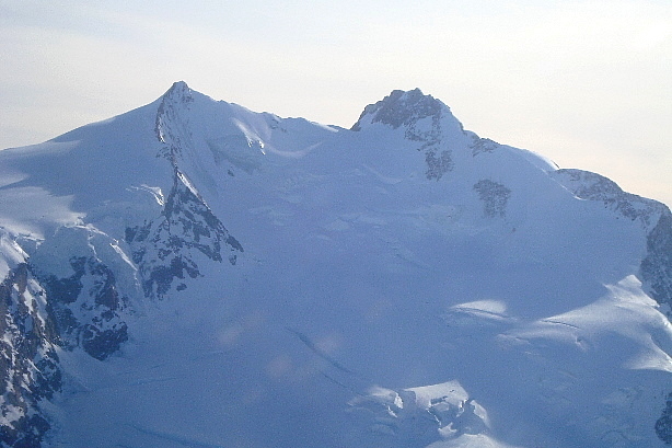 Monte Rosa - Nordend (4609m) and Dufourspitze (4634m)