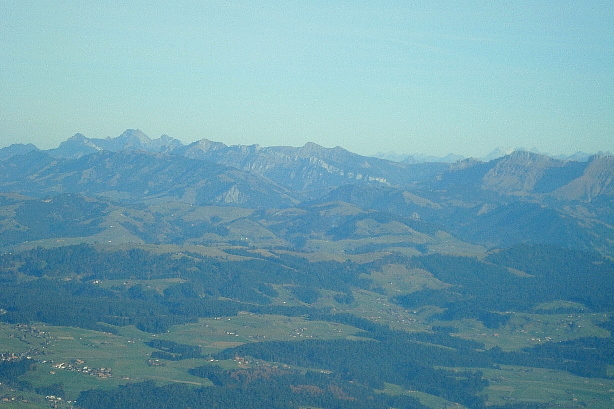 Fürstein (2039m), Schratteflue (2092m), Hohgant (2197m)