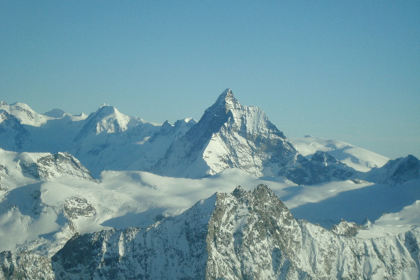 Zermatter Breithorn (4164m), Matterhorn (4478m)