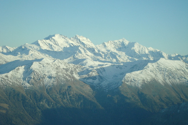 Fletschhorn (3996m), Lagginhorn (4010m), Weissmies (4017m)