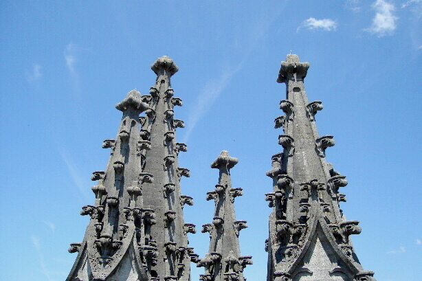 Auf dem Dach der Kathedrale