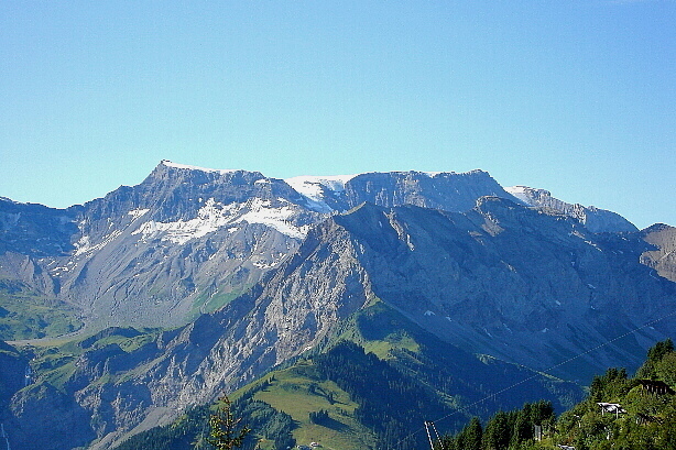 Wildstrubel (3244m), Fitzer (2458m)