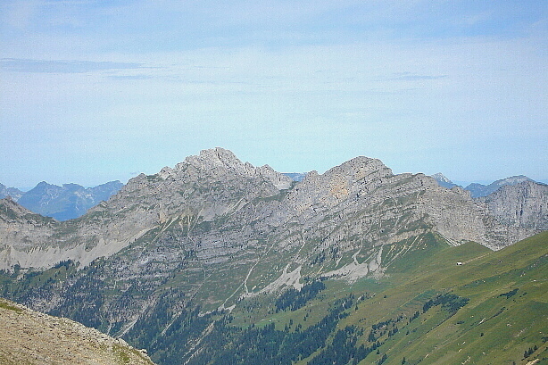 Hinderi Spillgerte (2476m) und Diemtigtaler Rothorn (2410m)