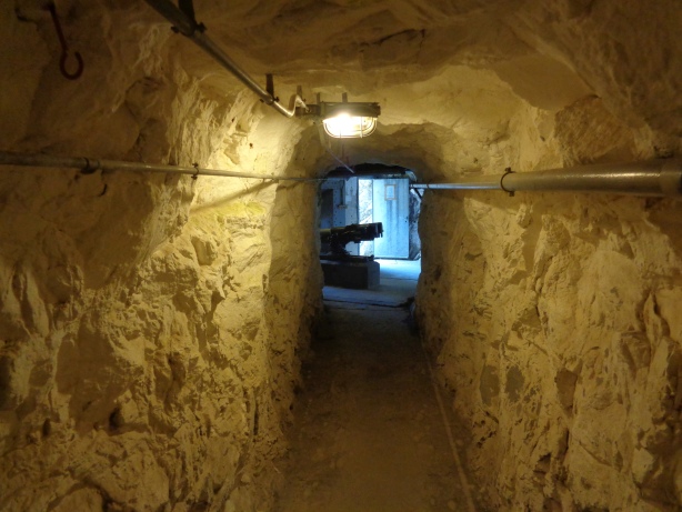 Tunnel beim Fort Gondo