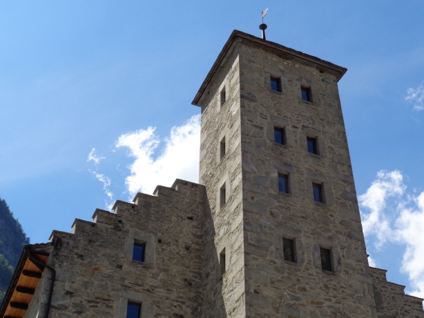 Stockalpter tower of Gondo