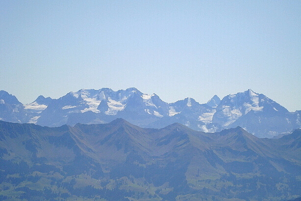 Blüemlisalp, Fründenhorn, Bietschhorn, Doldenhorn, Niesenkette
