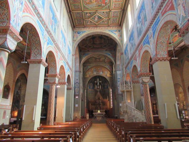 Interior view of townchurch St. Marien