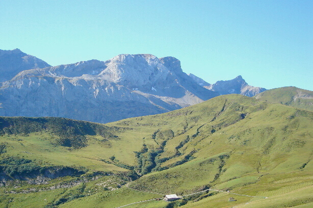 Spitzhorn (2807m) and Niesehorn (2776m)