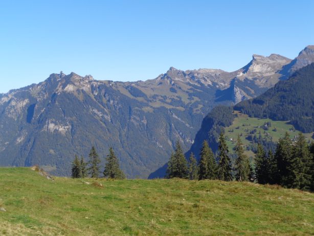 Schynige Platte (2076m), Loucherhorn (2232m), Rote Flue (2296m)