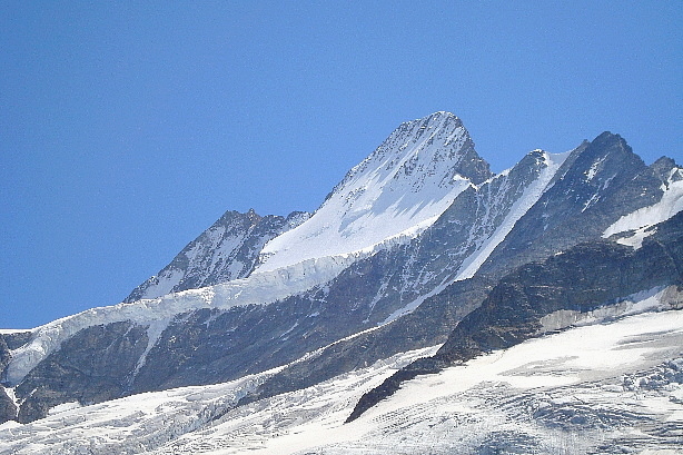 Lauteraarhorn (4042m), Schreckhorn (4078m), Nässihorn (3741m)