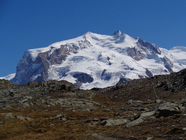 Monte Rosa - Nordend (4609m) und Dufourspitze (4634m)