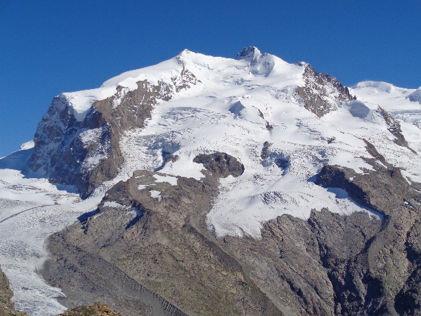 Monte Rosa - Nordend (4609m) und Dufourspitze (4634m)